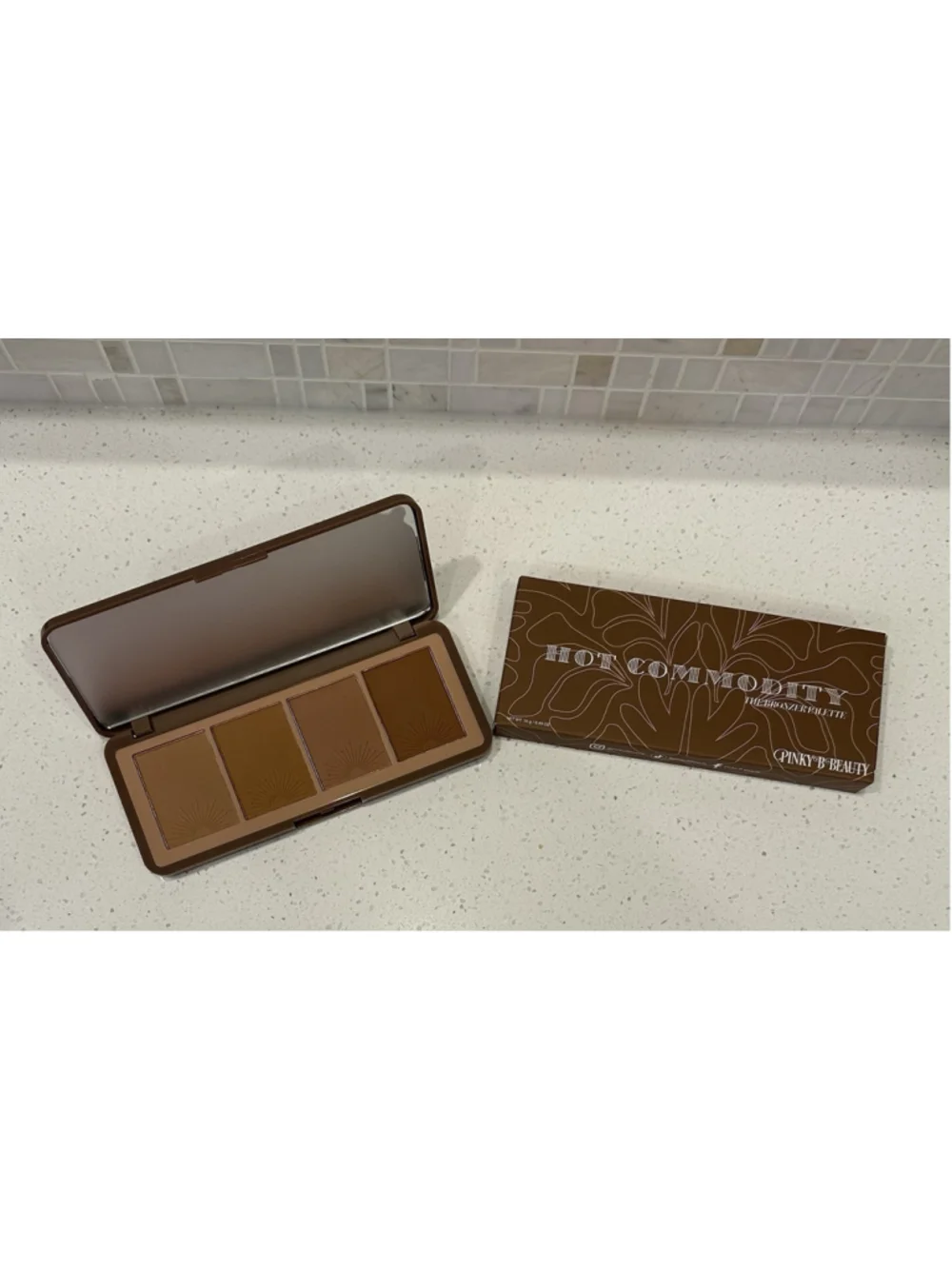 pinky b four pan bronzer palette ~ hot commodity | NEW IN BOX